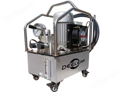PED206M单作用手动液压泵-带油压表