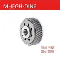 MHFGH-DIN6 斜齒法蘭齒研齒輪2