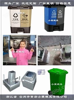 日式塑料医用垃圾桶模具